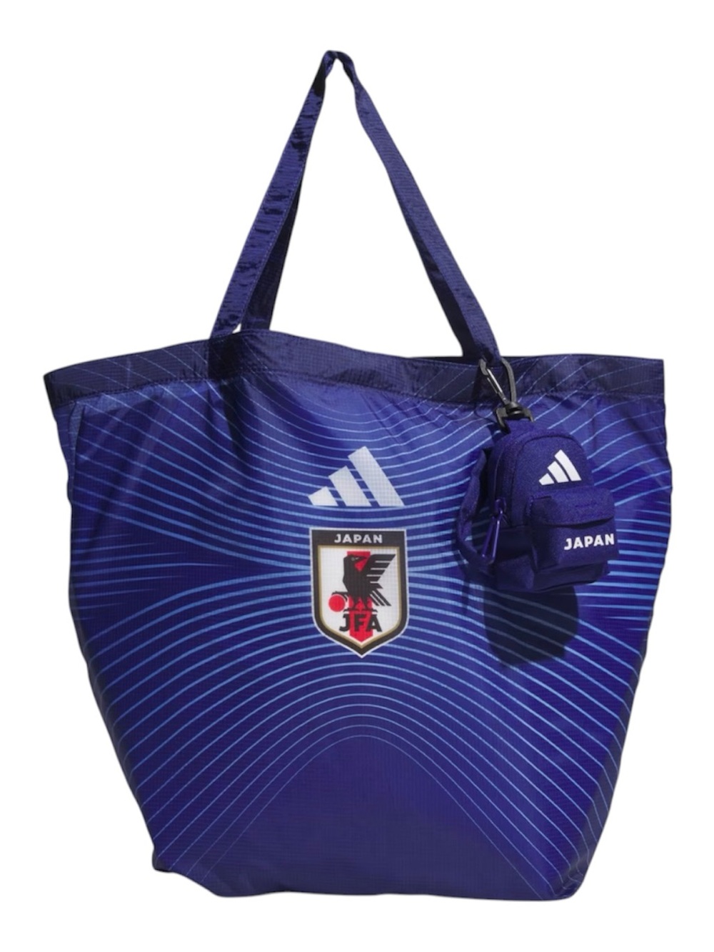 NWT Adidas Japan Team Blue Bag KC0757 Mini Backpack Keychain